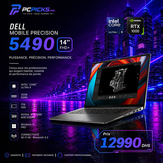 Dell Mobile Precision 5490 Workstation